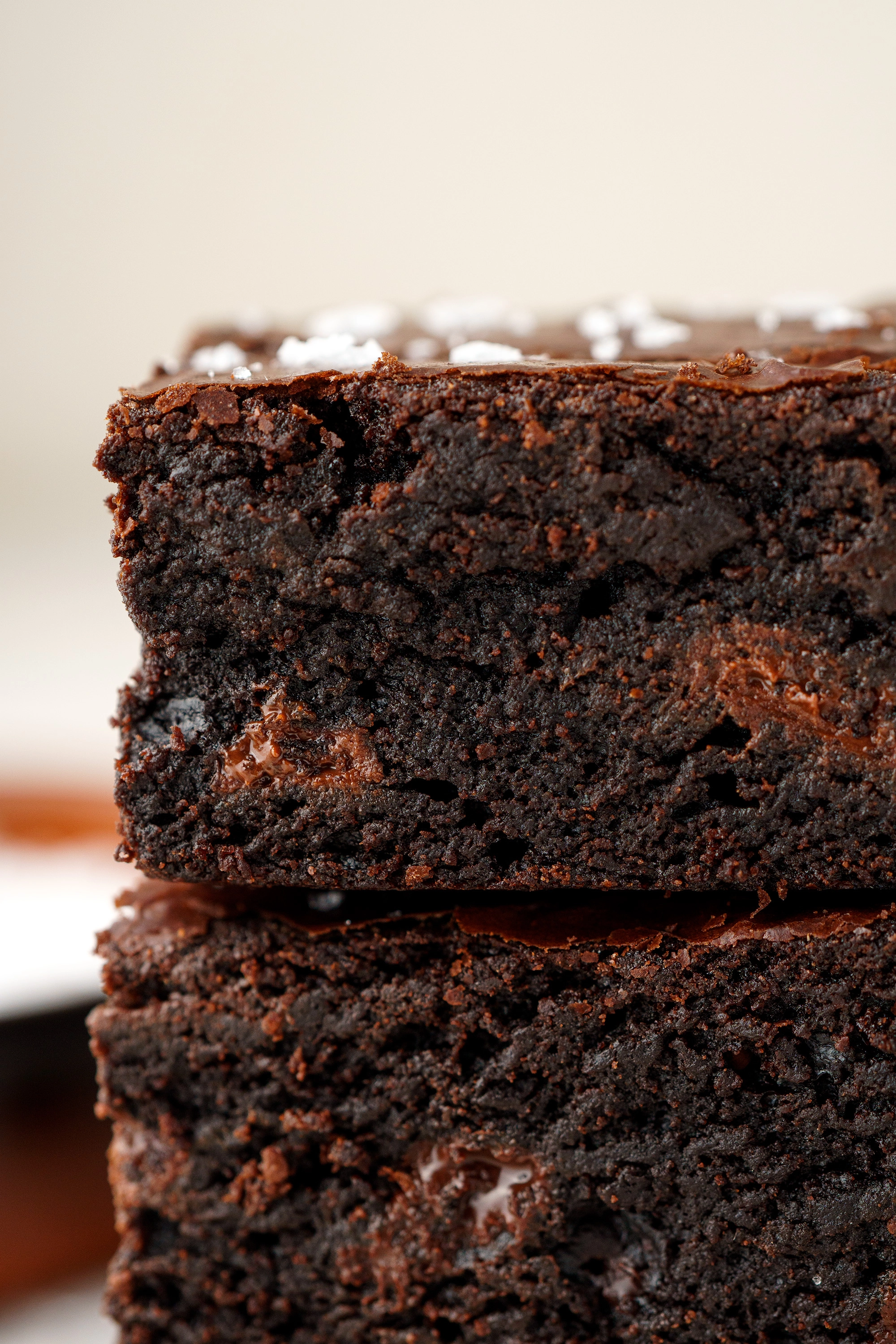 Brownie recipe photography