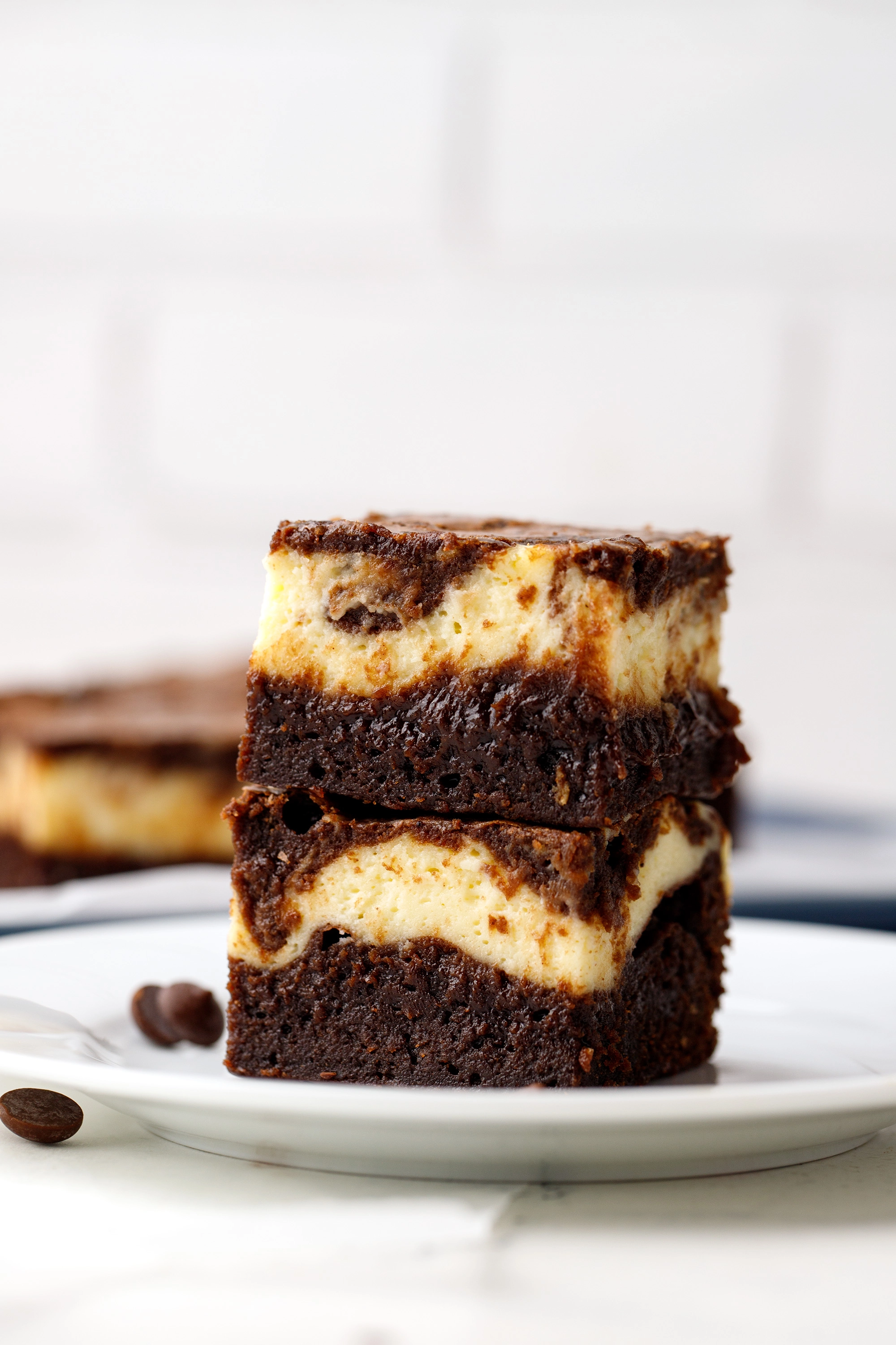 Cheesecake Brownies freelance food photographer