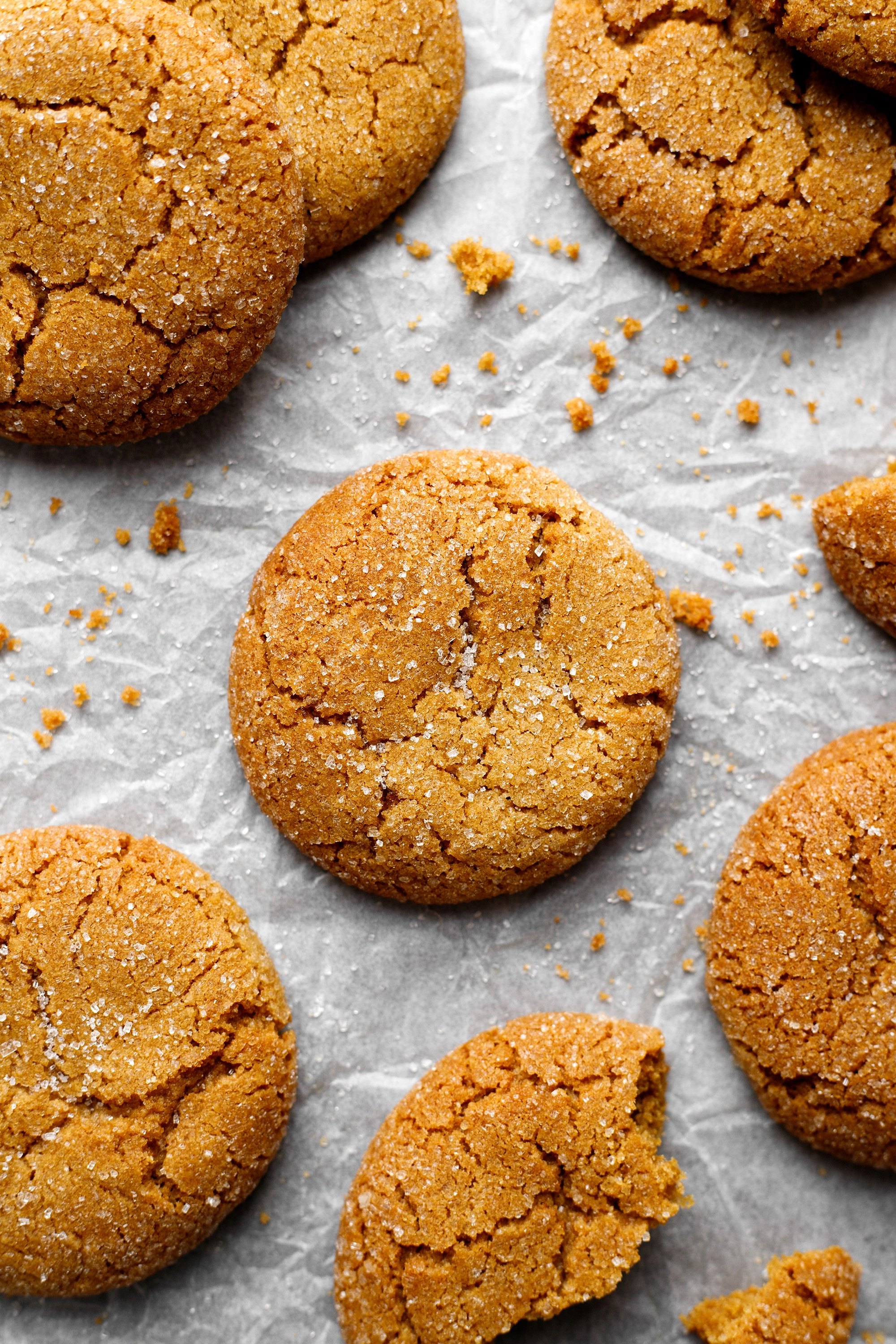 Chewy Brown Sugar Cookies recipe photography