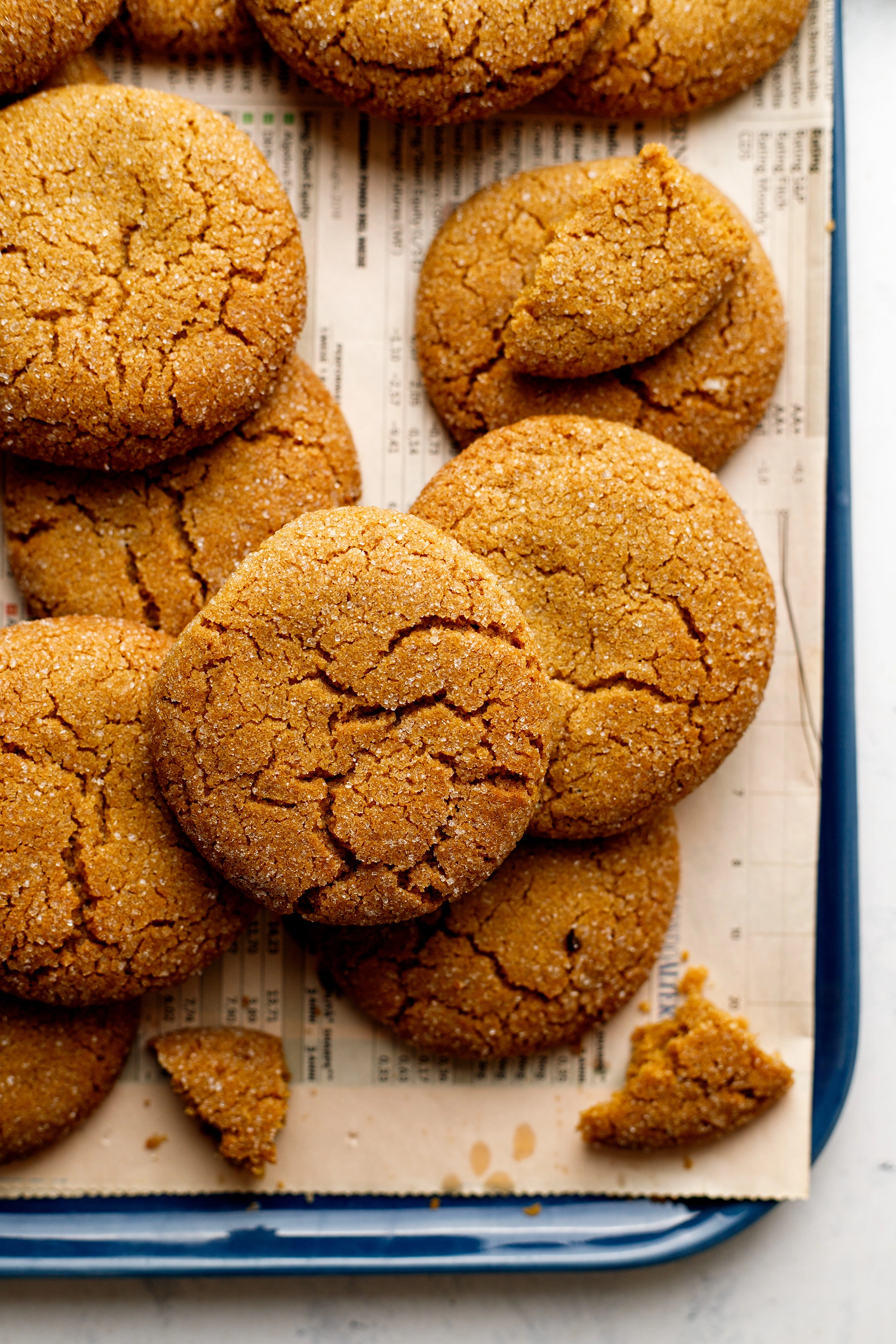 Chewy Brown Sugar Cookies recipe photography