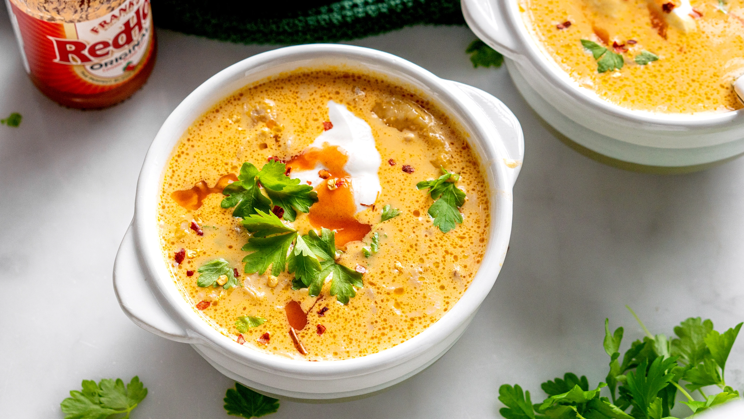 Crockpot Buffalo Chicken Soup freelance food photographer