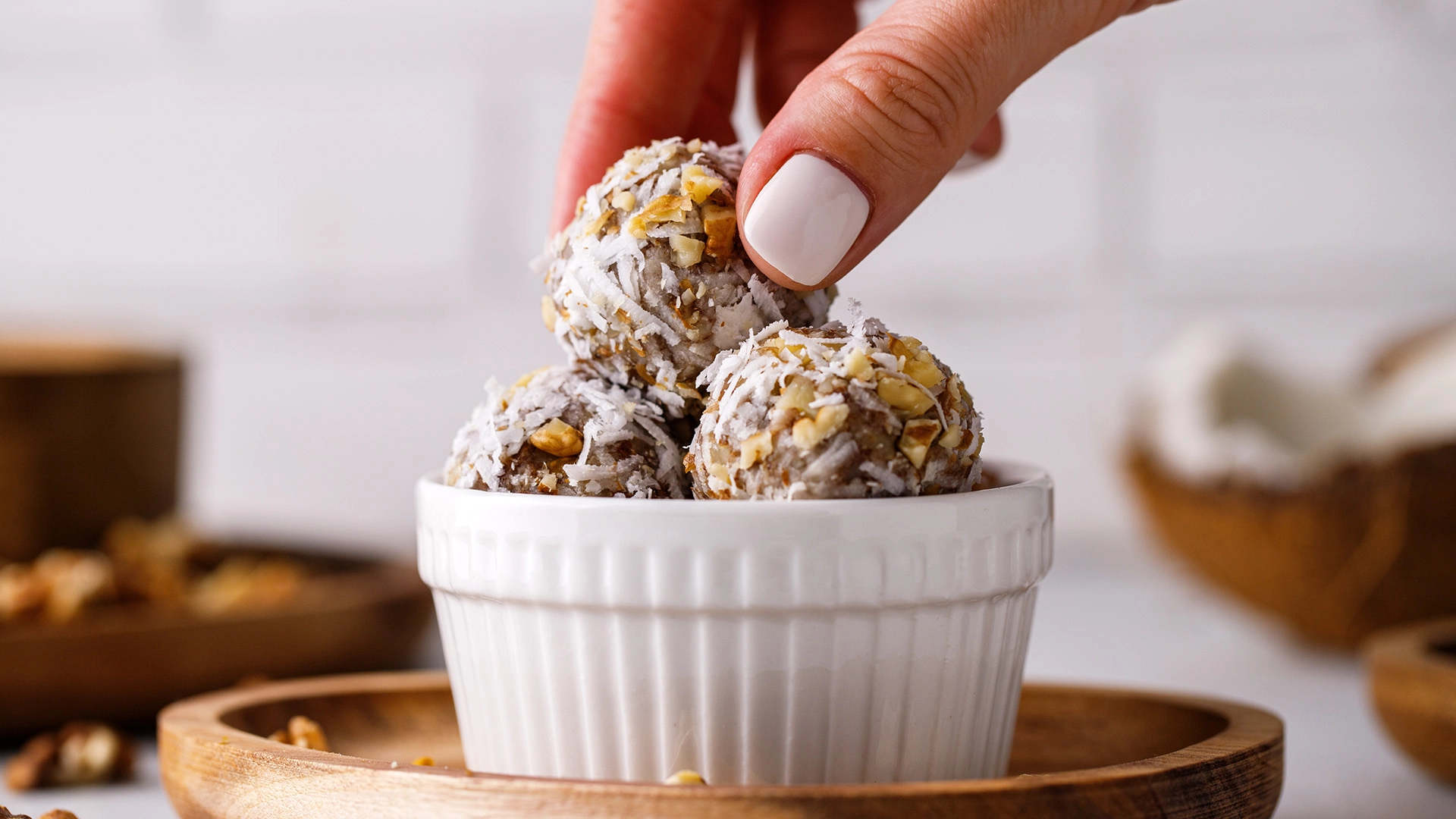 Keto No-Bake Dairy-Free Protein Balls freelance food photographer