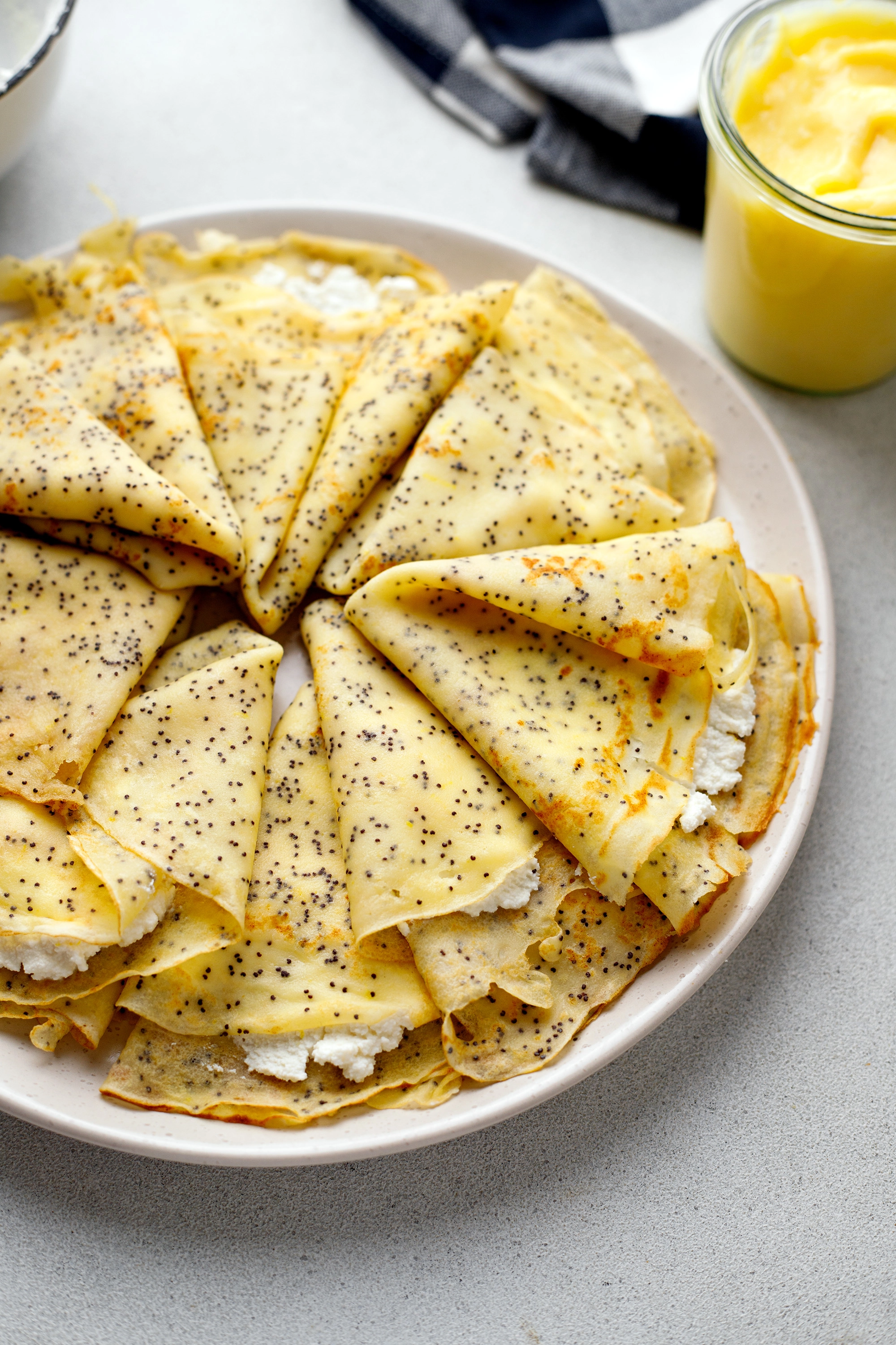 Lemon Poppyseed Pancakes freelance food photographer