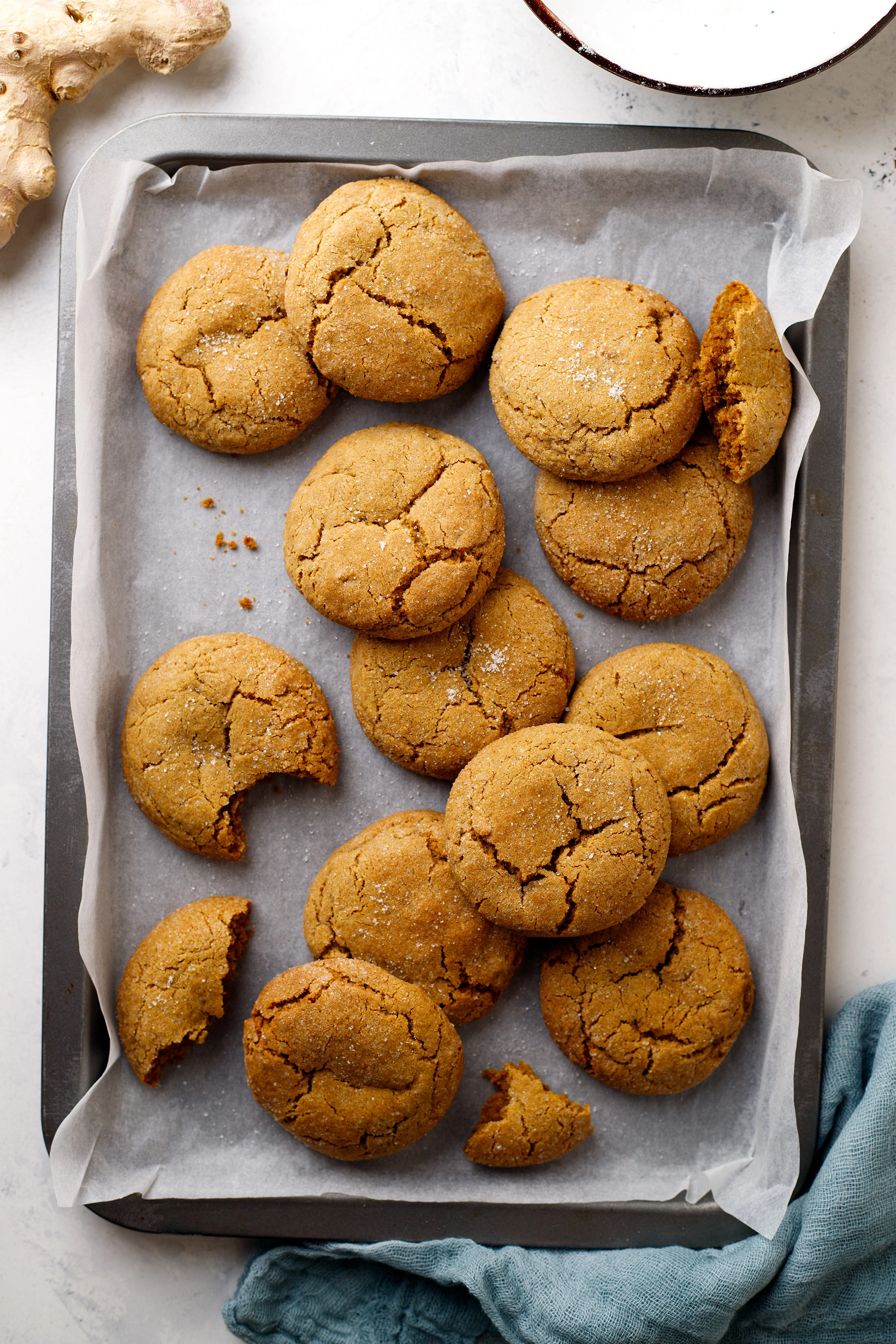 Soft Ginger Cookies freelance food photographer