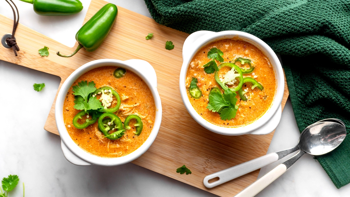 Creamy, flavorful chicken soup with a Tex-Mex twist, cooked quickly in the Instant Pot.