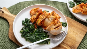 Easy Air Fryer Stuffed Tuscan Chicken